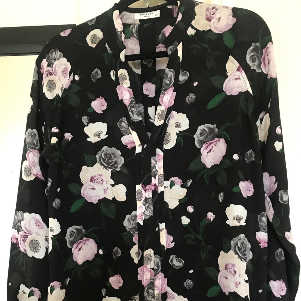 Women’s Equipment Blouse 100% silk